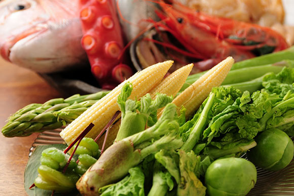 四季折々のこだわりの旬の素材！